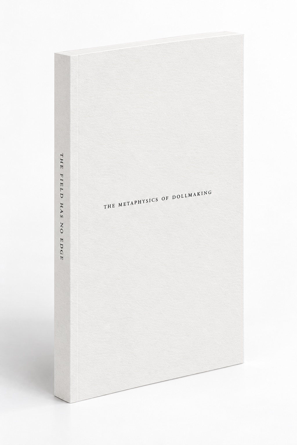 Cover of HELD by FEN – The Metaphysics of Dollmaking, a book on devotion and transformation